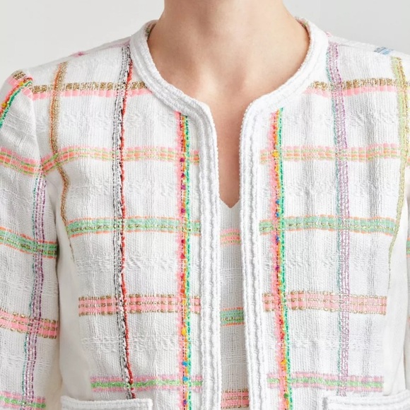 Carlisle Collection Poised tweed (from France)Jacket 4 Wmns USA NWT$698 - Picture 2 of 11